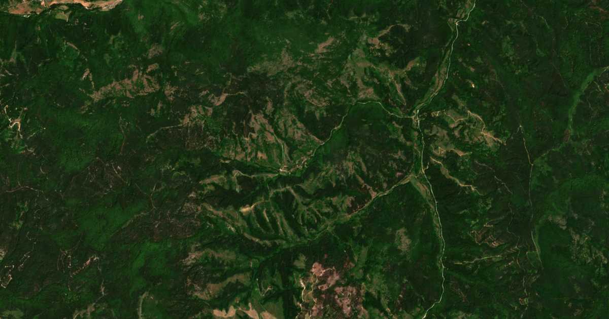 Mapa por satélite de Tišanovo
