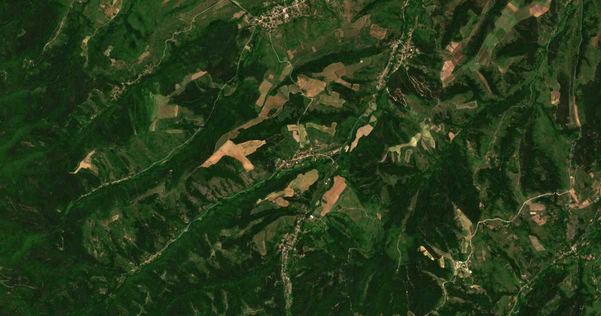 Mapa por satélite de Zgurovo