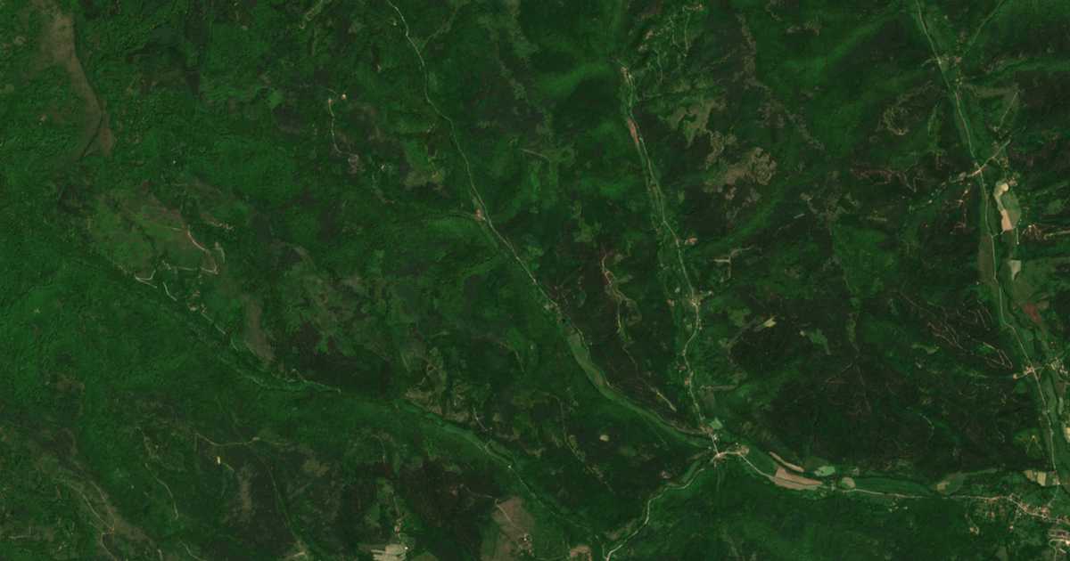 Mapa por satélite de Češljanci