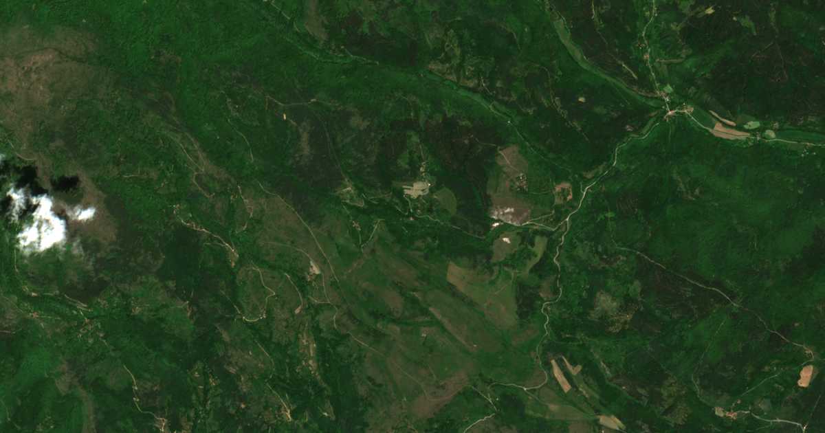 Mapa por satélite de Kiselica
