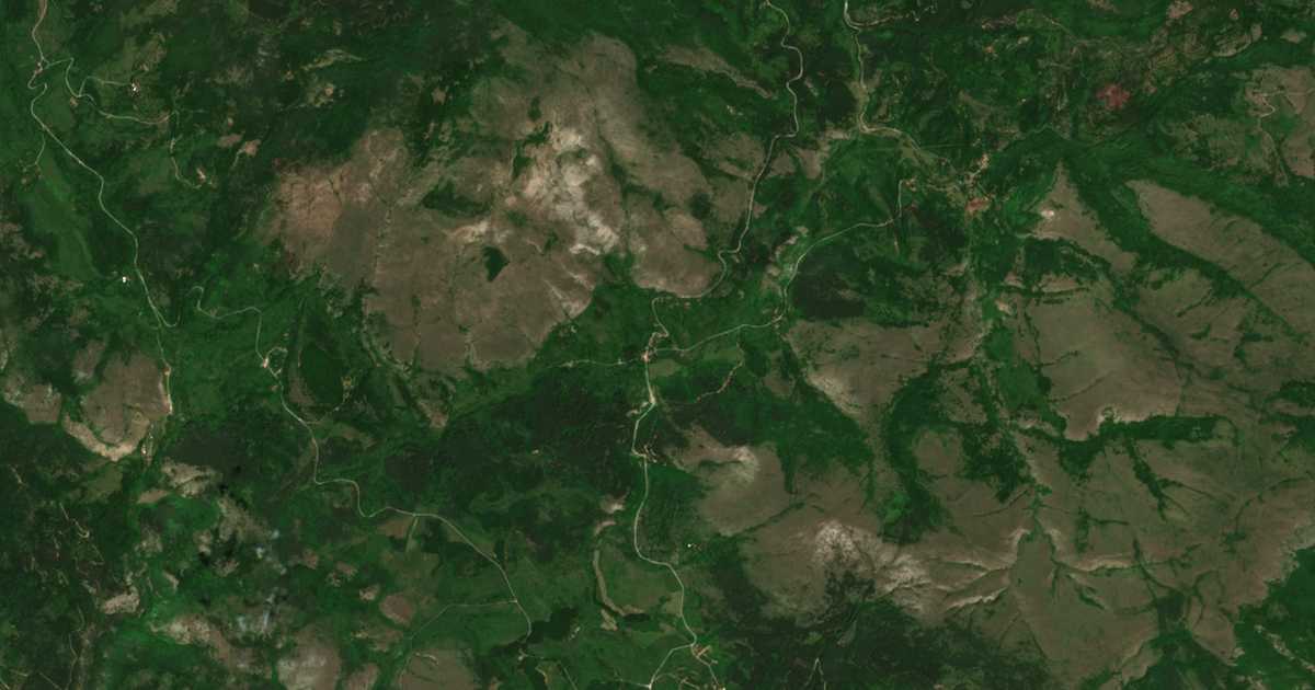 Mapa por satélite de Sušica