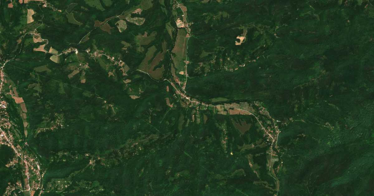 Mapa por satélite de Velčevo