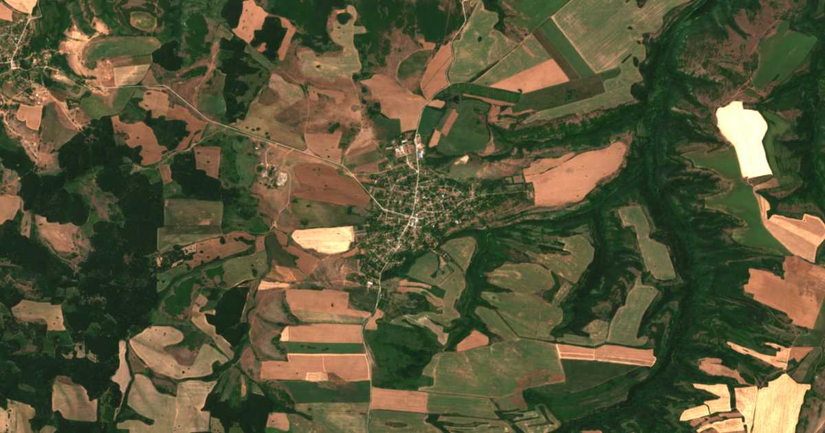 Mapa por satélite de Gorsko Slivovo