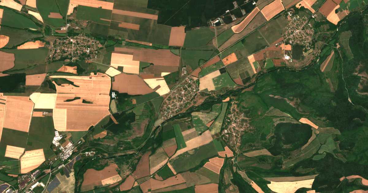 Mapa por satélite de Umarevci