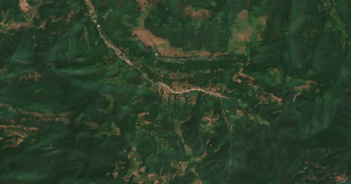 Mapa por satélite de Glogovo