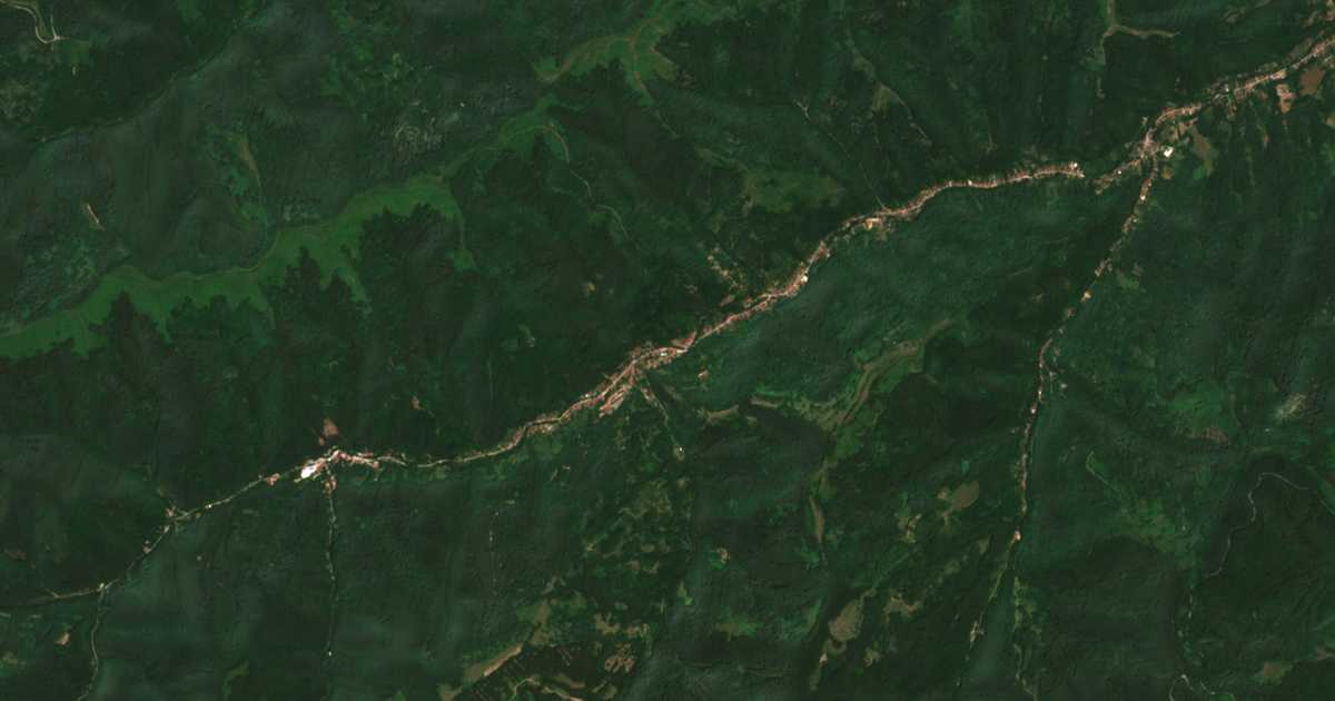 Mapa por satélite de Čiflik