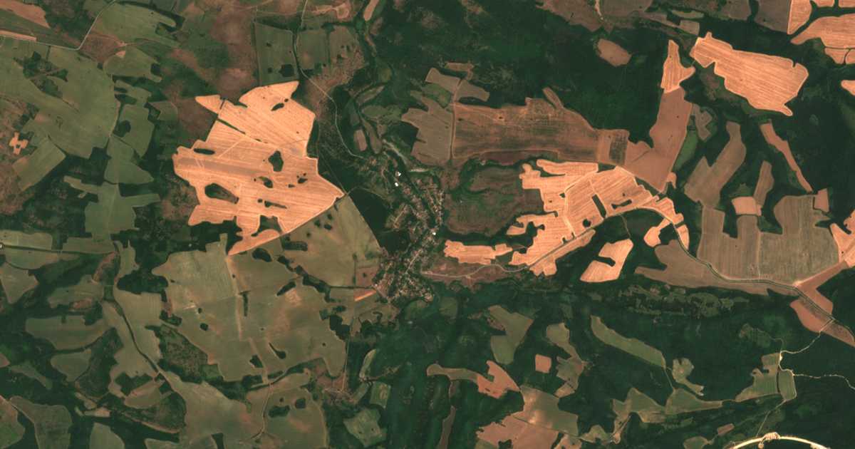Mapa por satélite de Dragana
