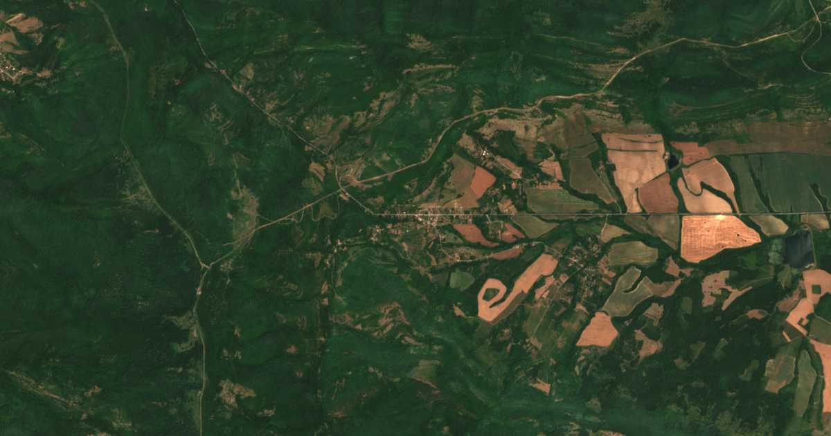 Mapa por satélite de Batulci