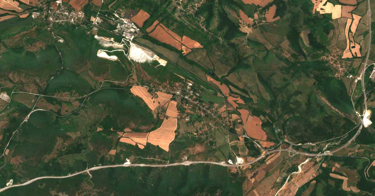 Mapa por satélite de Brestnica