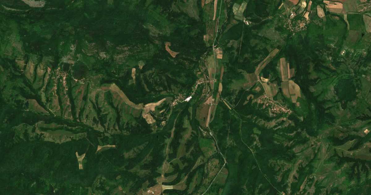 Mapa por satélite de Komarevo