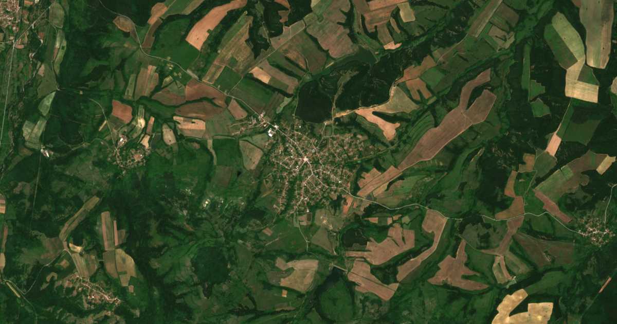 Mapa por satélite de Zamfirovo