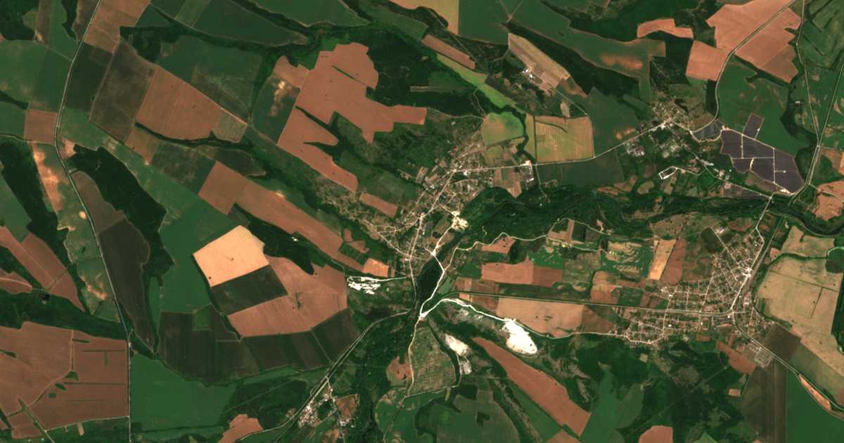 Mapa por satélite de Erden