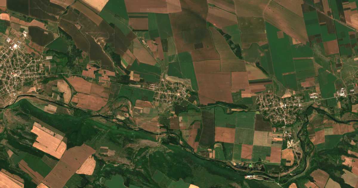 Mapa por satélite de Kobiljak