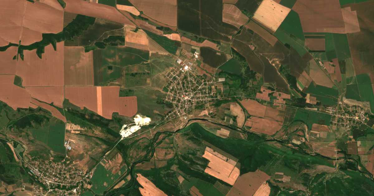 Mapa por satélite de Vladimirovo