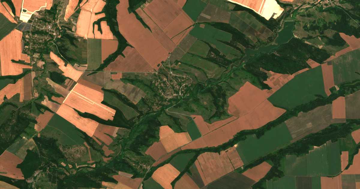 Mapa por satélite de Bukovec