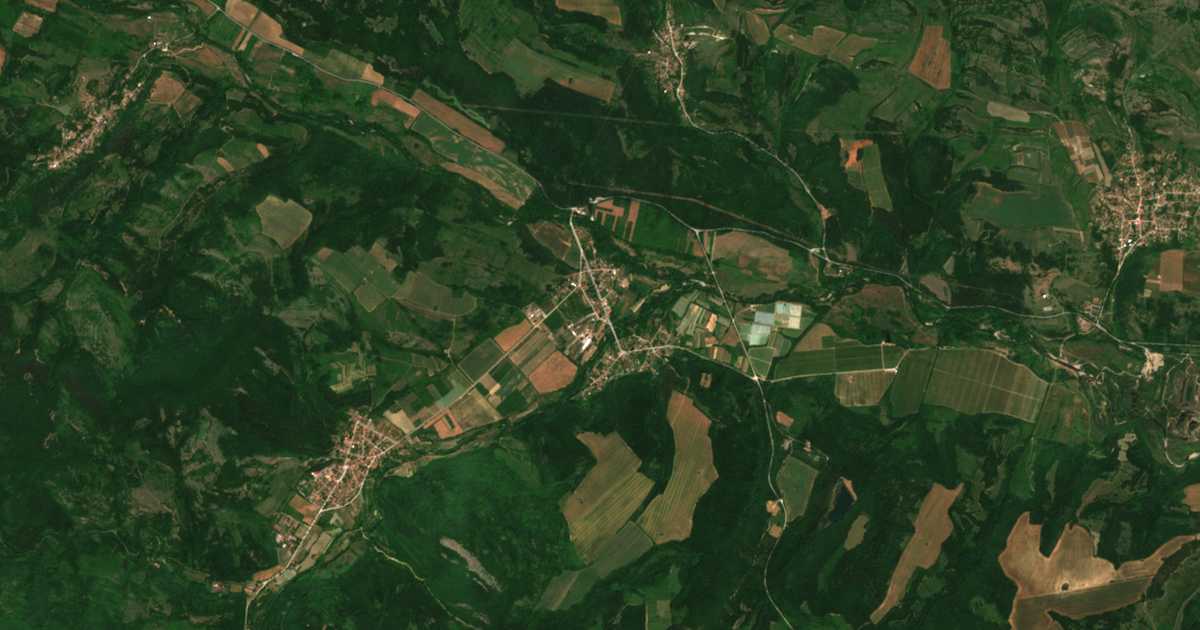 Mapa por satélite de Gavril Genovo