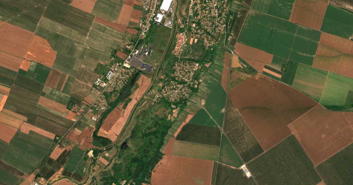 Mapa por satélite de Zamfir