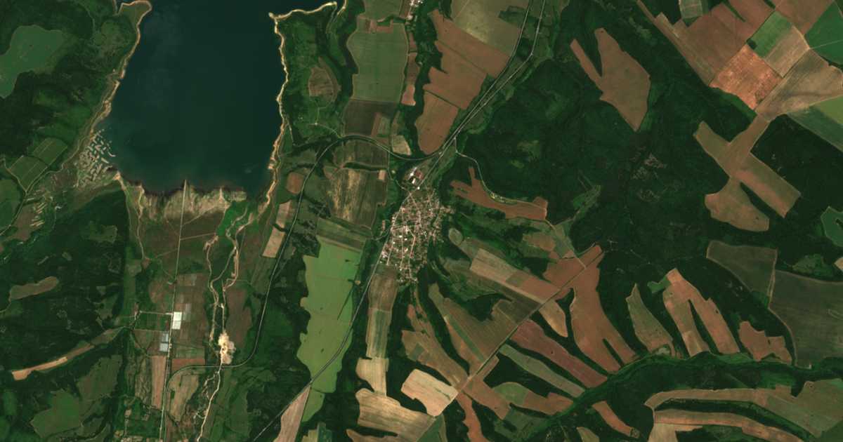 Mapa por satélite de Blagovo