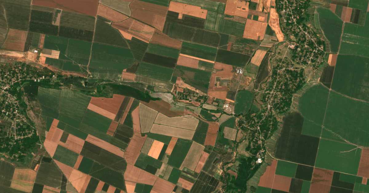 Mapa por satélite de Botevo
