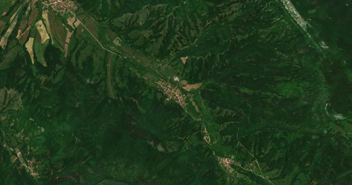 Mapa por satélite de Gorno Ozirovo