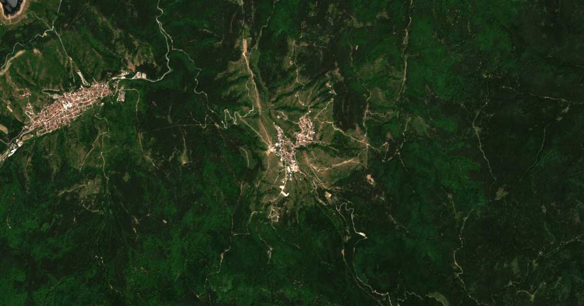 Mapa por satélite de Nova Mahala