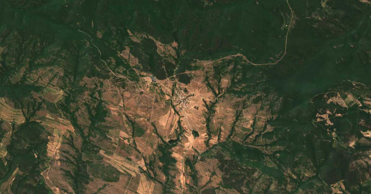 Mapa por satélite de Borimečkovo