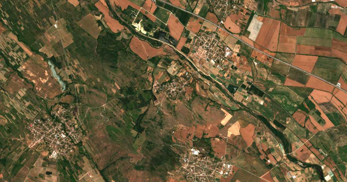 Mapa por satélite de Pamidovo