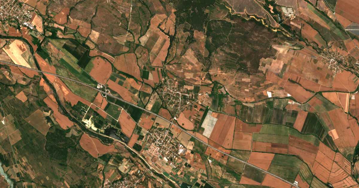 Mapa por satélite de Štǎrkovo