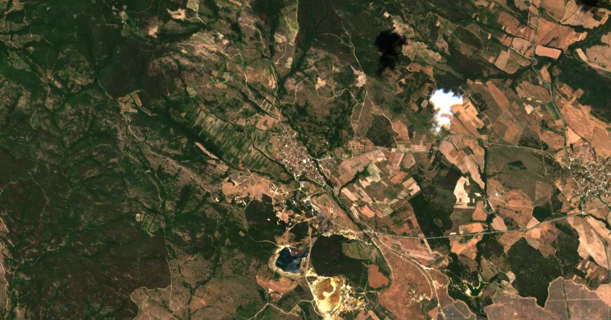 Mapa por satélite de Elšica