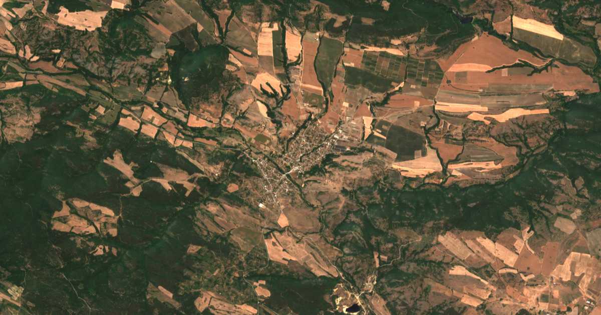 Mapa por satélite de Popinci