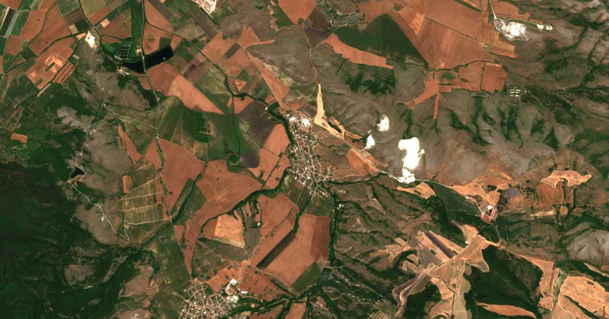 Mapa por satélite de Kapitan Dimitrievo