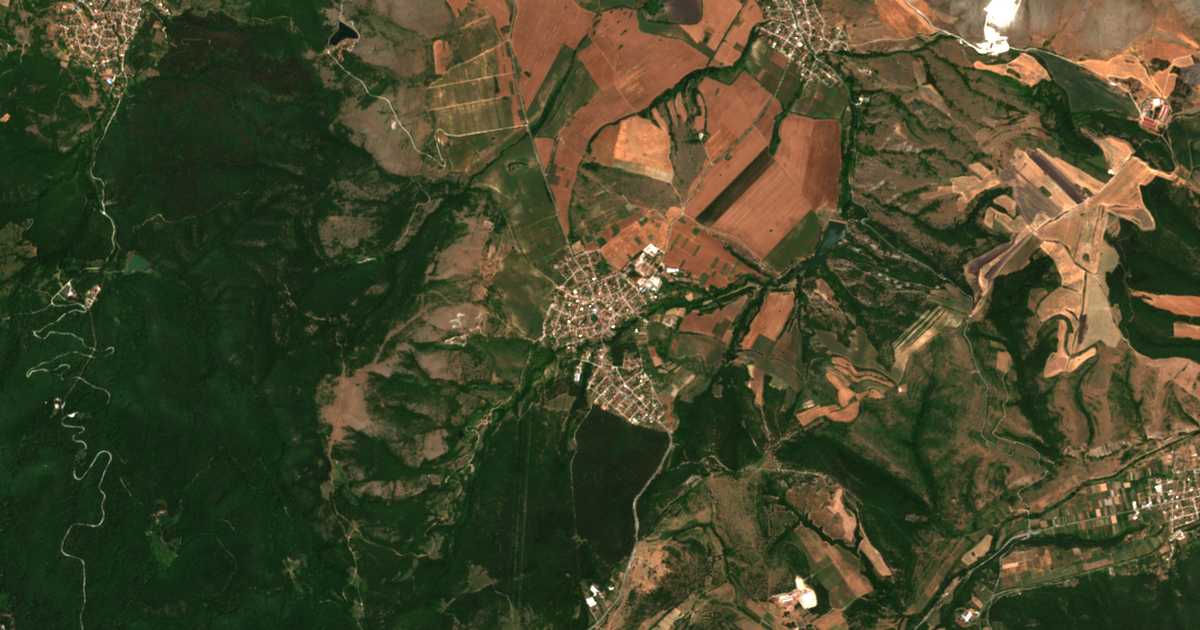 Mapa por satélite de Radilovo