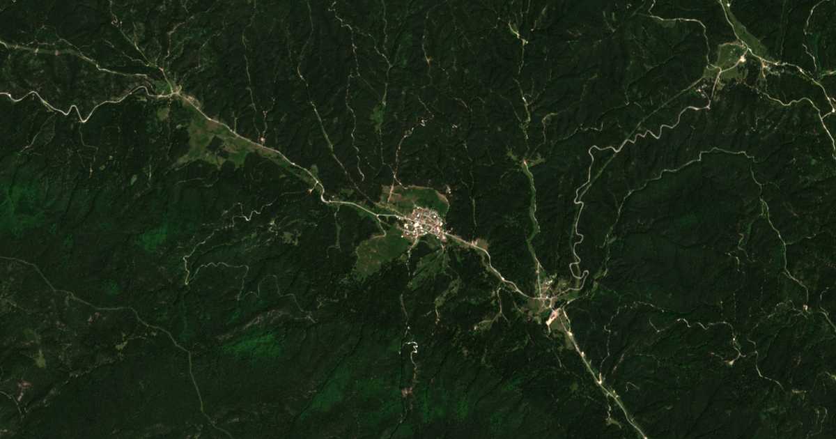 Mapa por satélite de Pobit Kamǎk