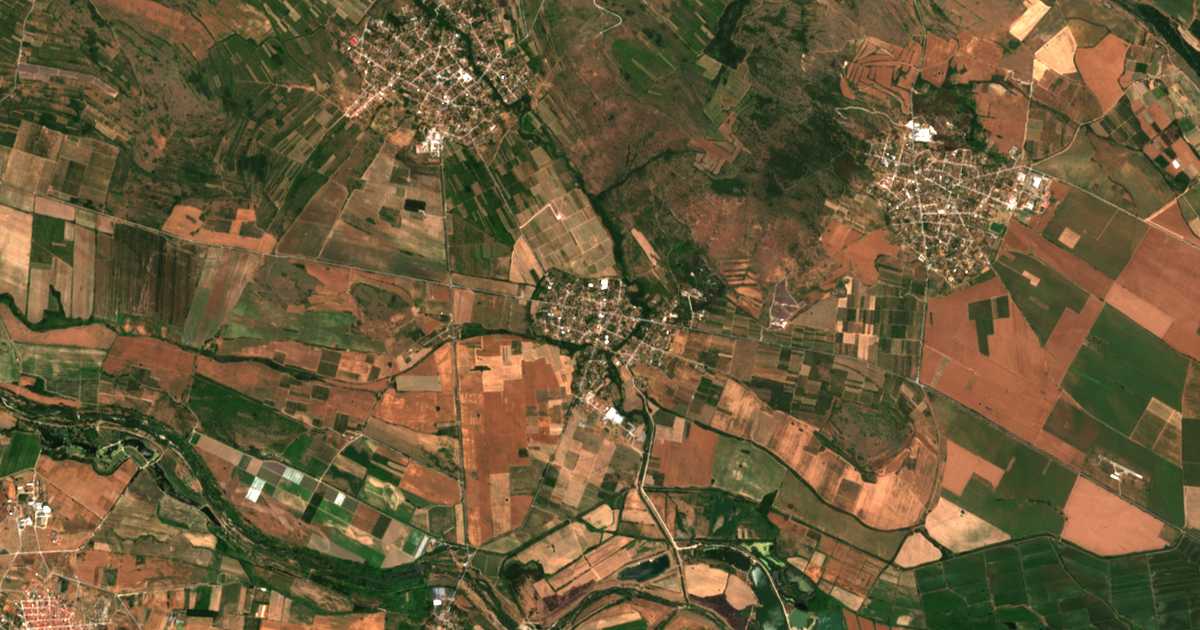 Mapa por satélite de Bošulja