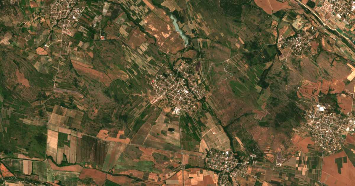 Mapa por satélite de Karabunar