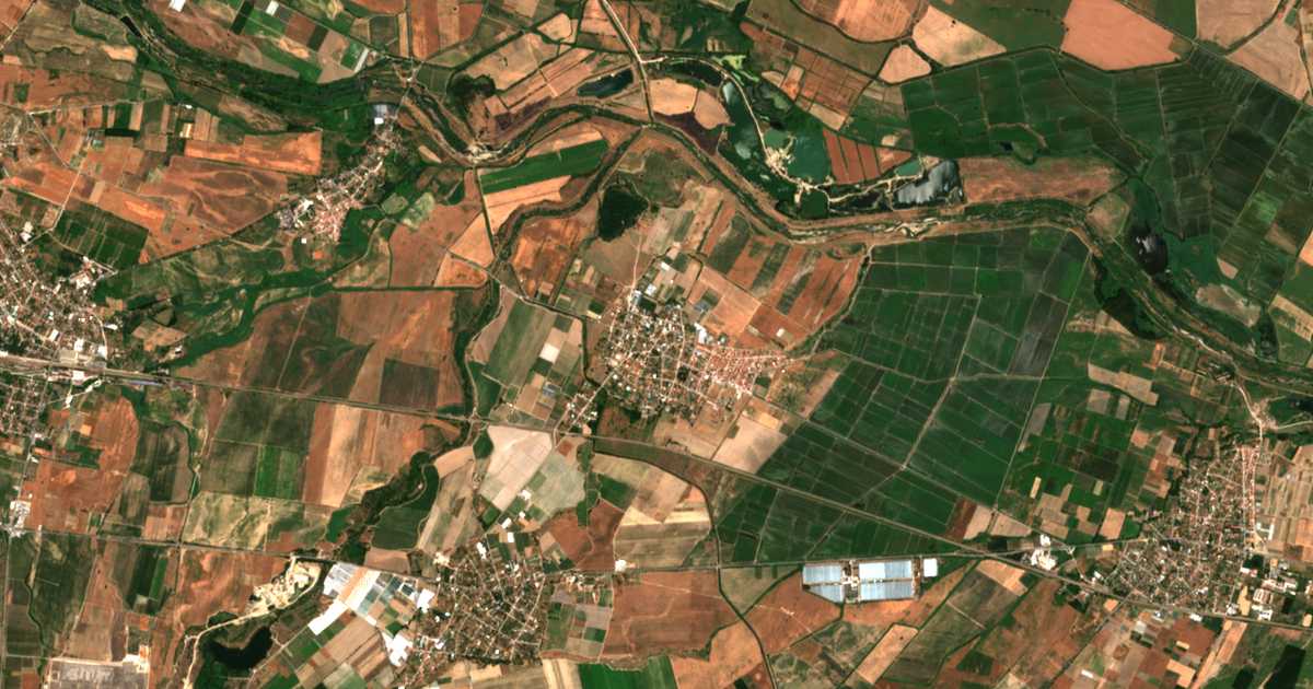 Mapa por satélite de Kovačevo