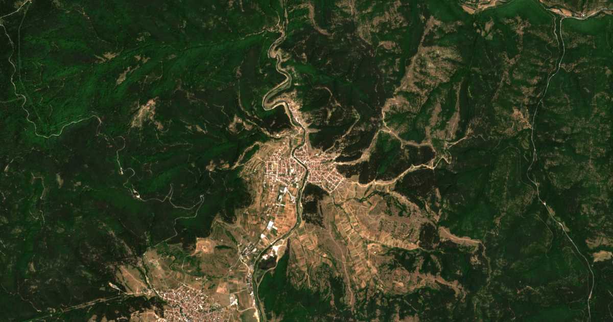 Mapa por satélite de Draginovo