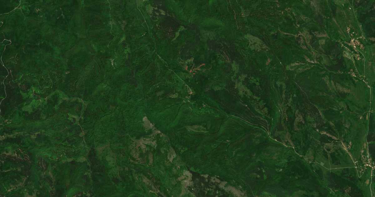 Mapa por satélite de Dušinci