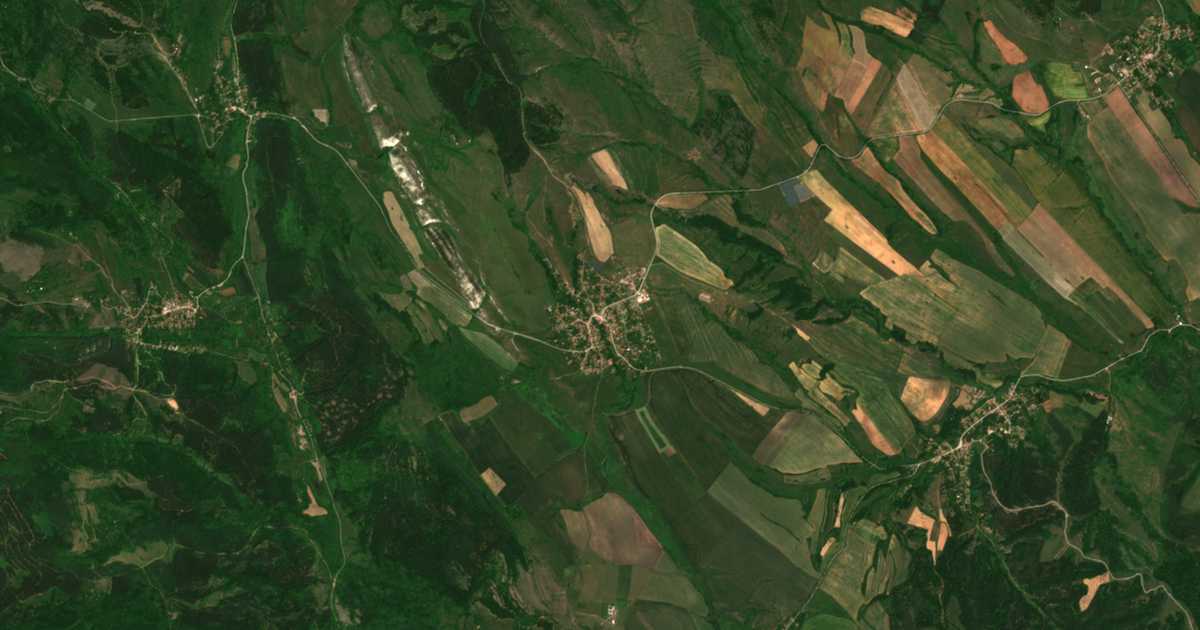 Mapa por satélite de Košarevo