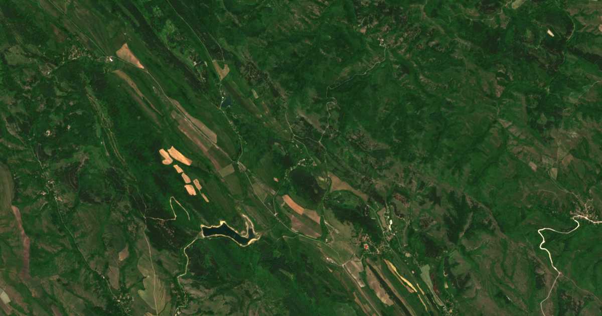 Mapa por satélite de Krasava