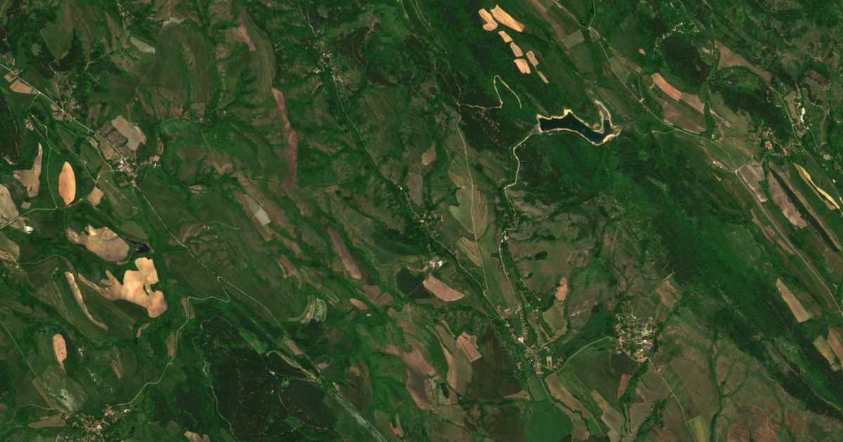 Mapa por satélite de Murtinci