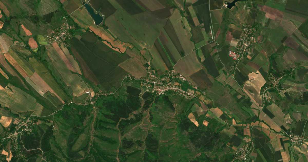 Mapa por satélite de Noevci