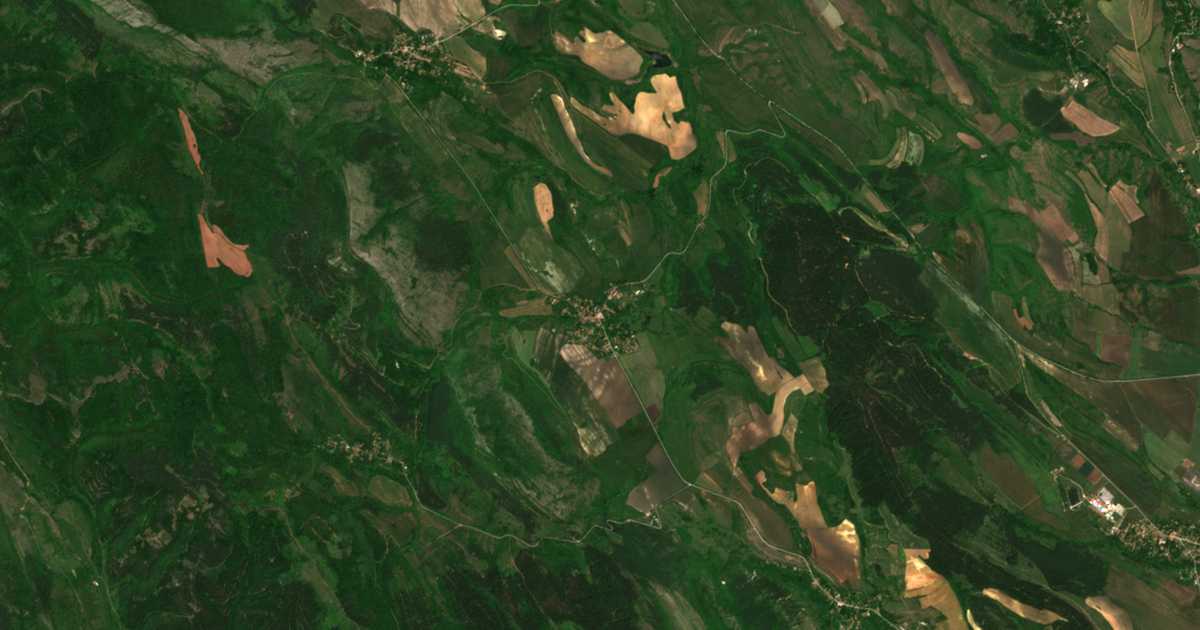 Mapa por satélite de Rebro