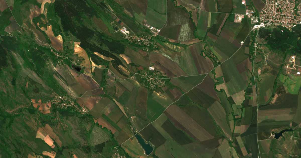 Mapa por satélite de Režanci