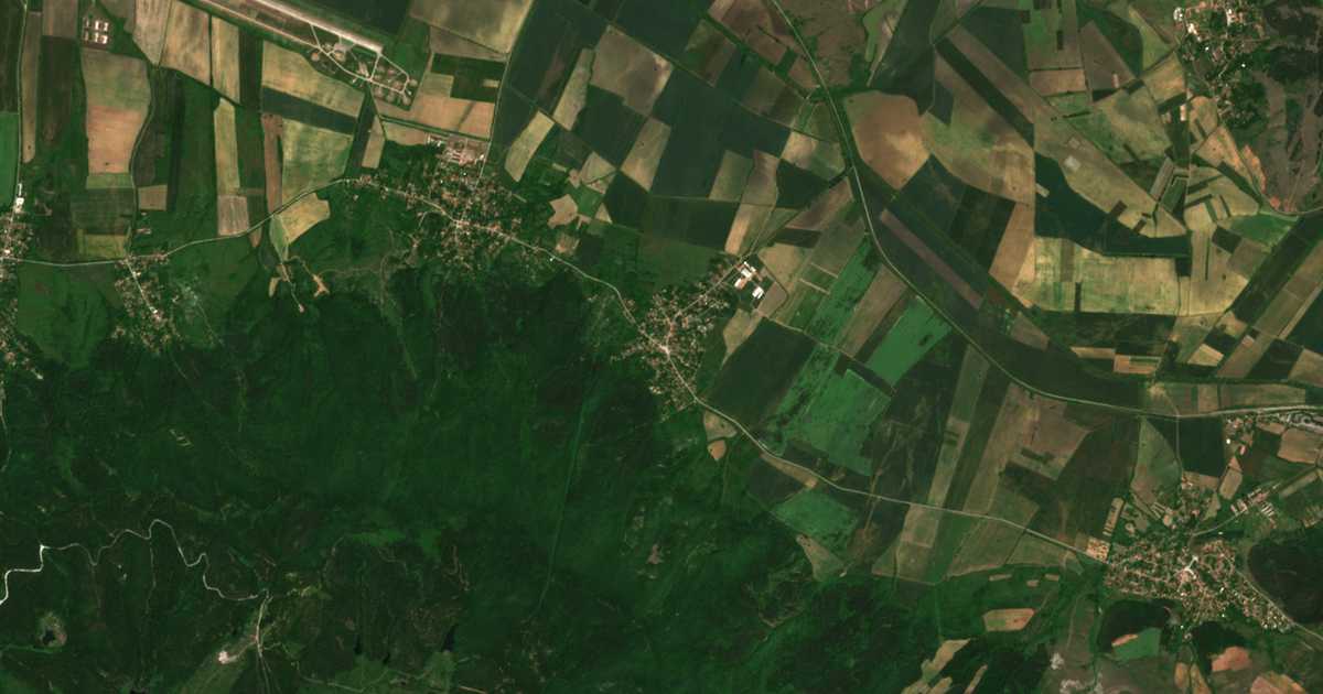 Mapa por satélite de Čukovec