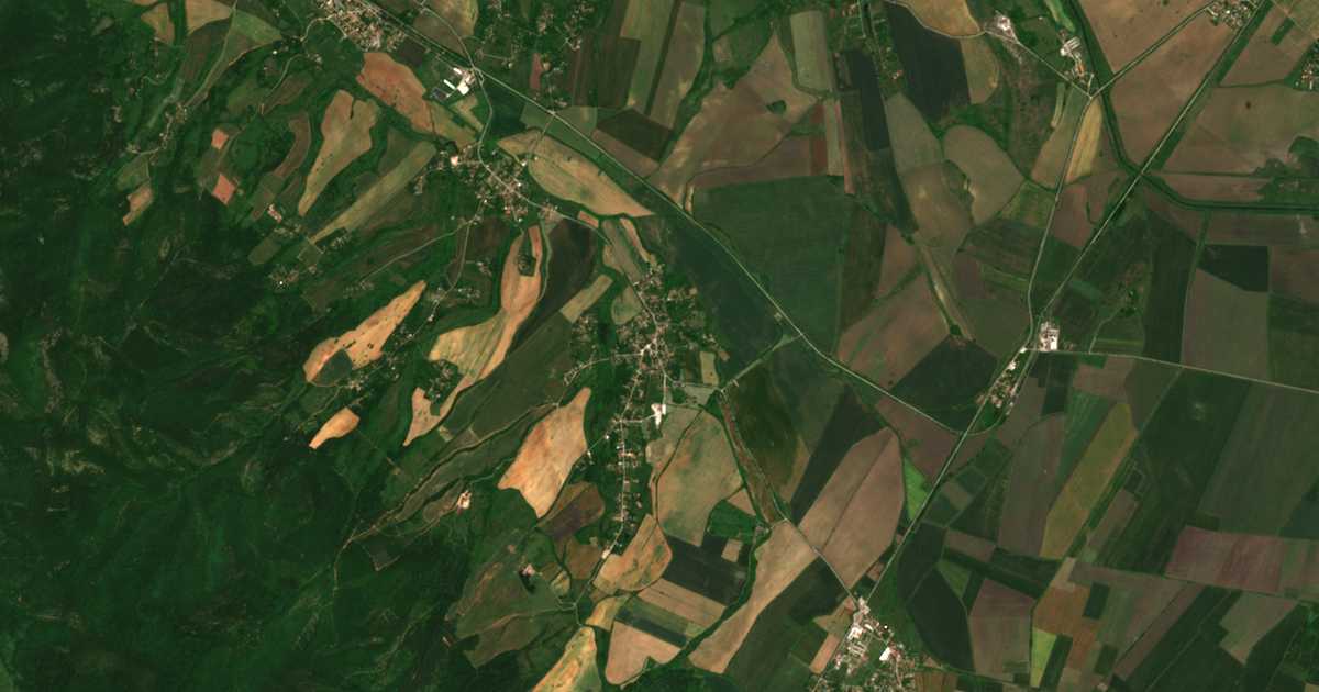 Mapa por satélite de Debeli Lag