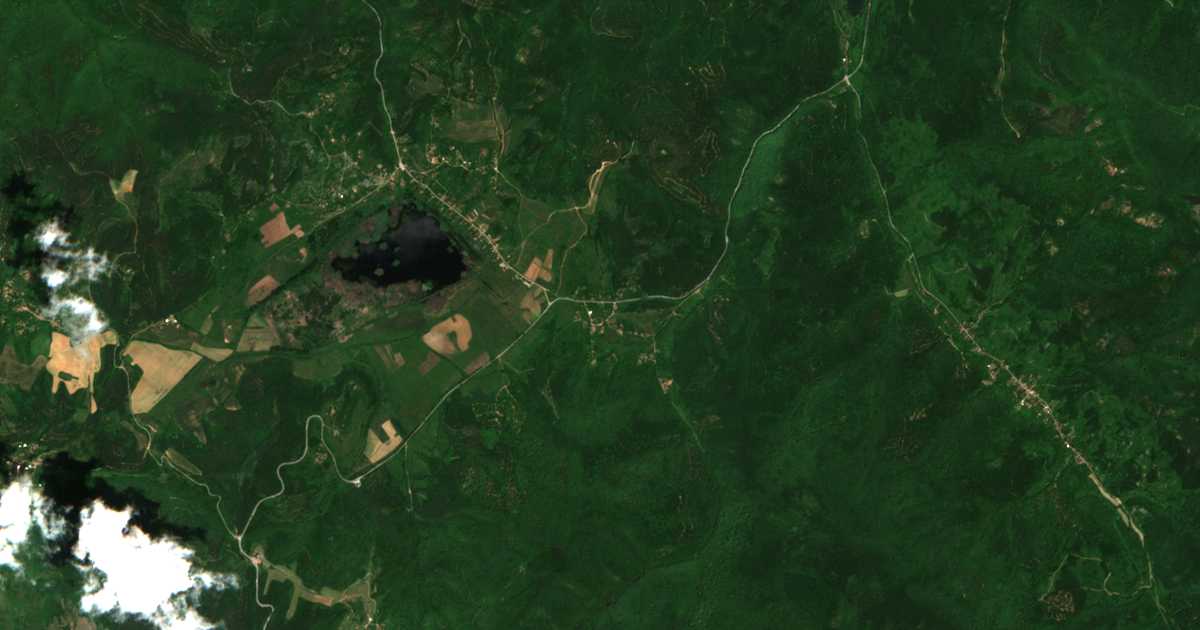 Mapa por satélite de Dragomirovo