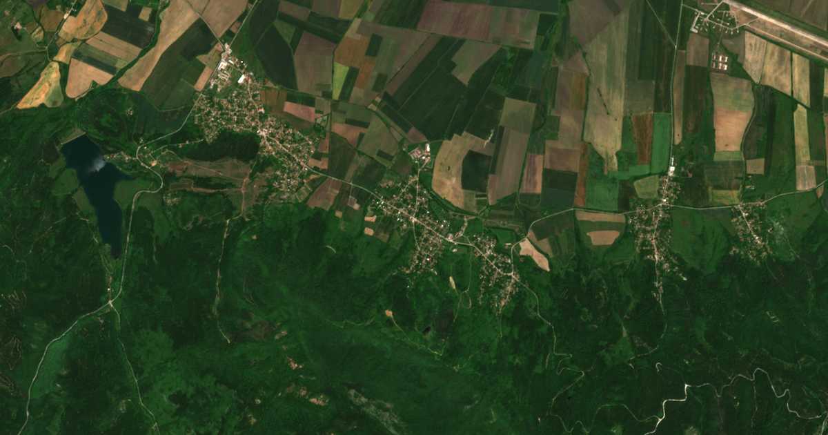 Mapa por satélite de Klenovik