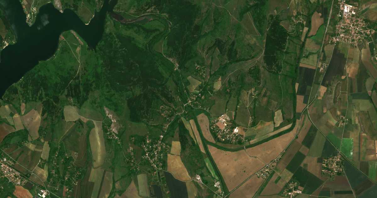Mapa por satélite de Priboj