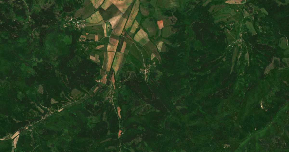 Mapa por satélite de Businci
